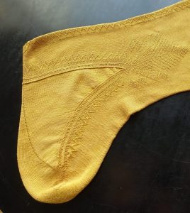 Yellow stocking